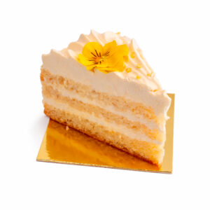 Vanilla and lemon gateau