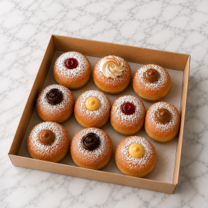 Alternative view of Father's Day Doughnut and Pies Box