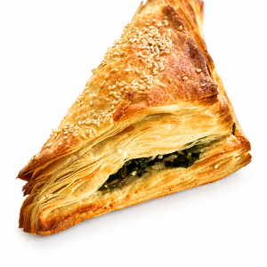 Puff pastry - spinach and cheese