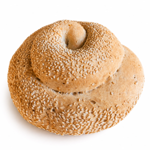 Round challah roll