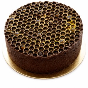 "Honeycomb" chocolate crémeux