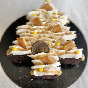 Vegan Banoffee Christmas Tree