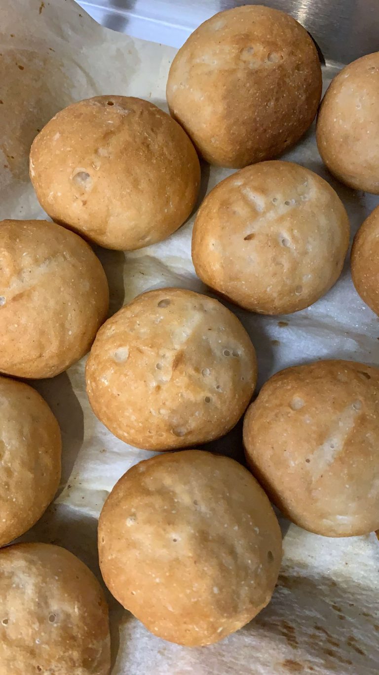 Mini dinner rolls 5 pack Glazed Gluten Free